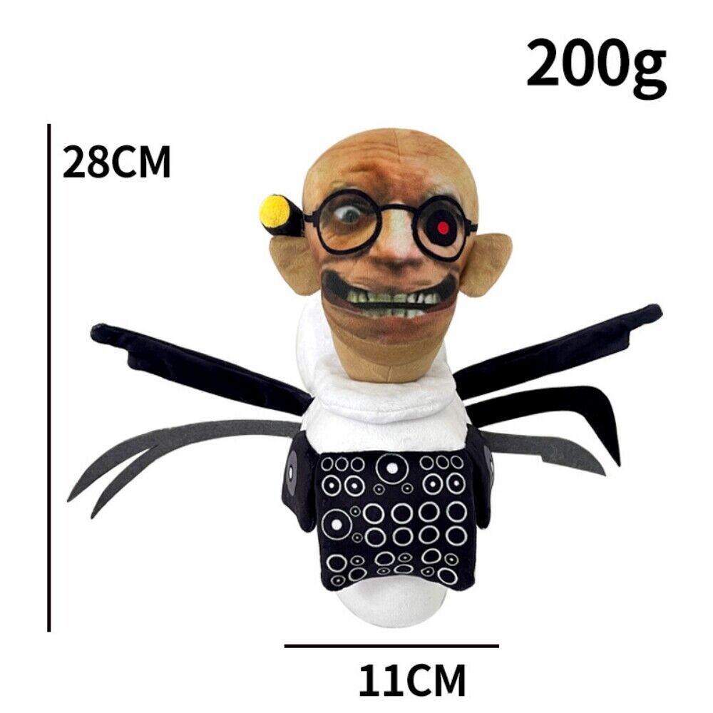 【New arrival】Xcoser Skibidi Toilet Professor Toiletman Toys
