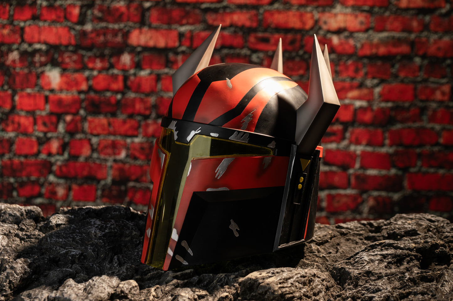 【New Arrival】Xcoser Mandalorian Gar Saxon Helmet