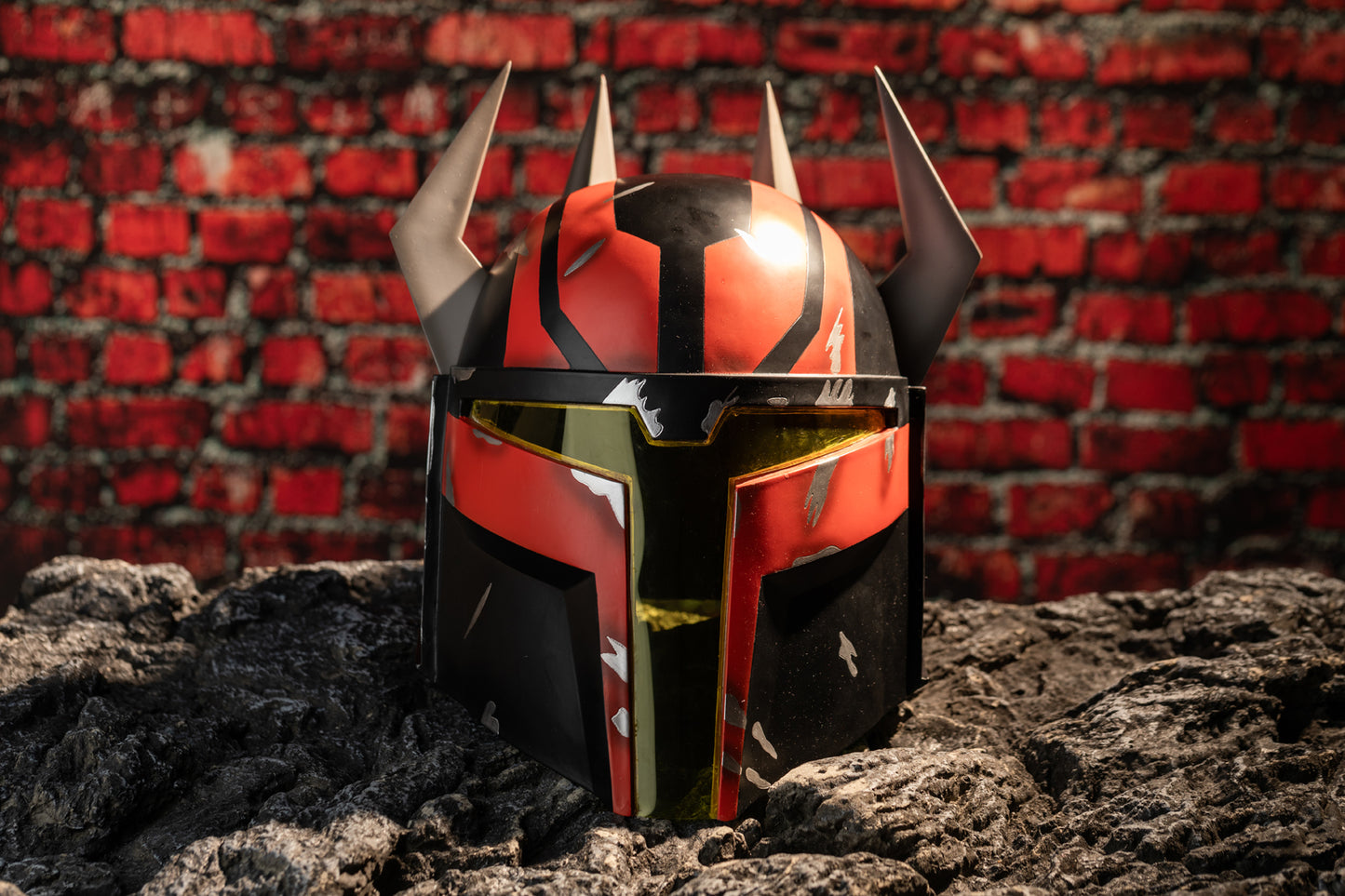 【New Arrival】Xcoser Mandalorian Gar Saxon Helmet