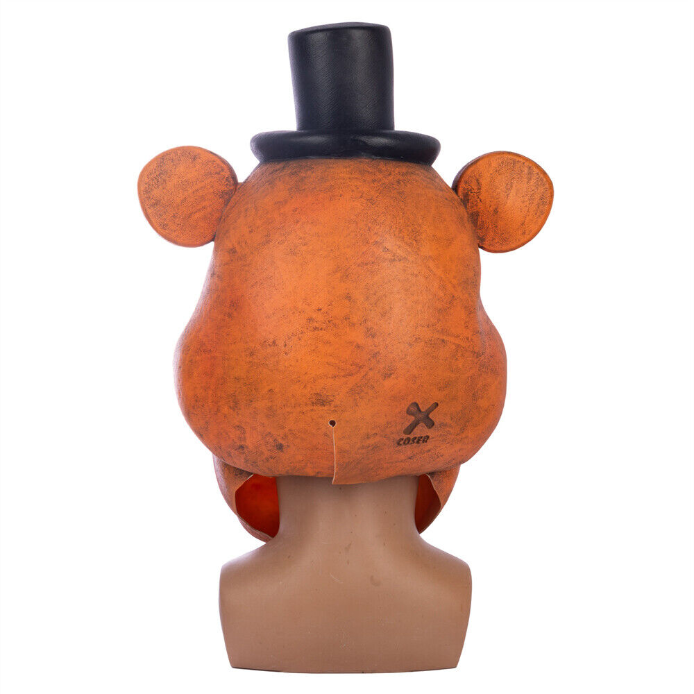 【New Arrival】Xcoser Five Nights at Freddy's Faz Bear Cosplay Mask Latex
