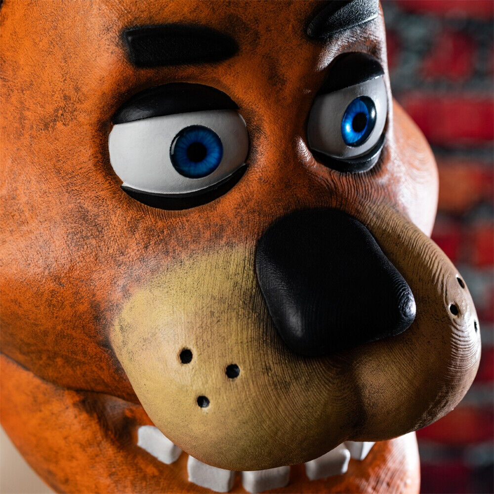【New Arrival】Xcoser Five Nights at Freddy's Faz Bear Cosplay Mask Latex