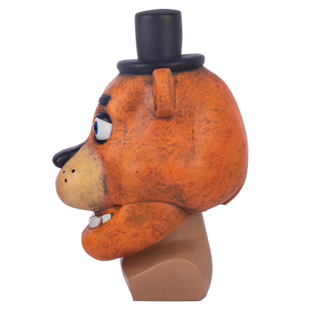 【New Arrival】Xcoser Five Nights at Freddy's Faz Bear Cosplay Mask Latex