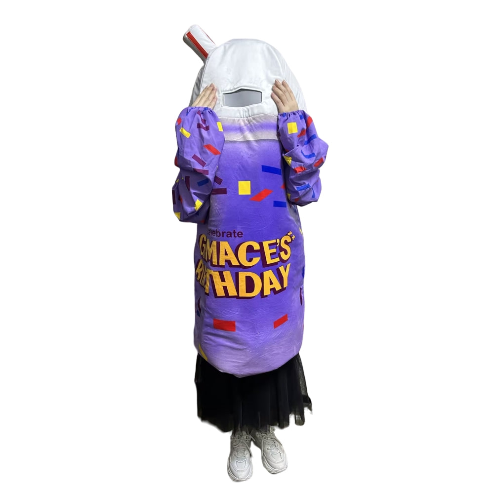 【New Arrival】Xcoser Grimace Birthday Purple Shake Milkshake Costume
