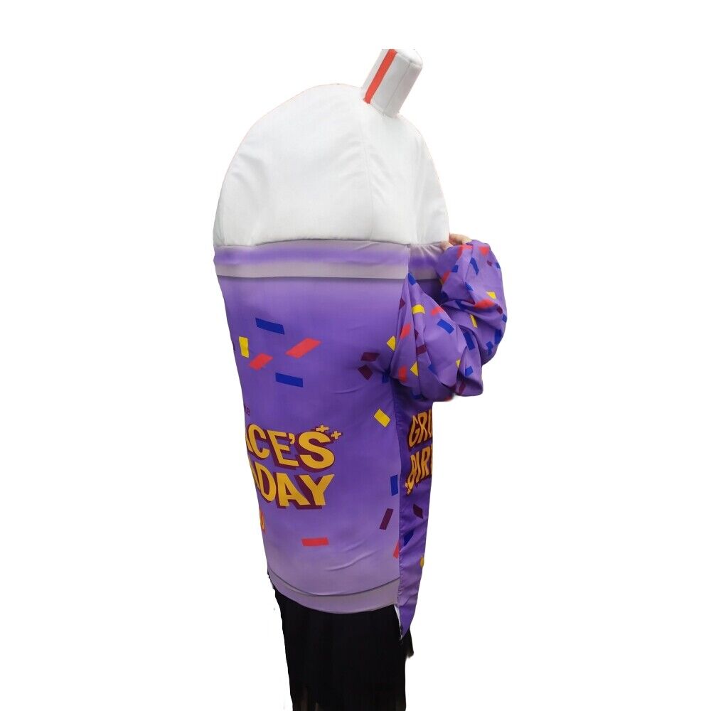 【New Arrival】Xcoser Grimace Birthday Purple Shake Milkshake Costume