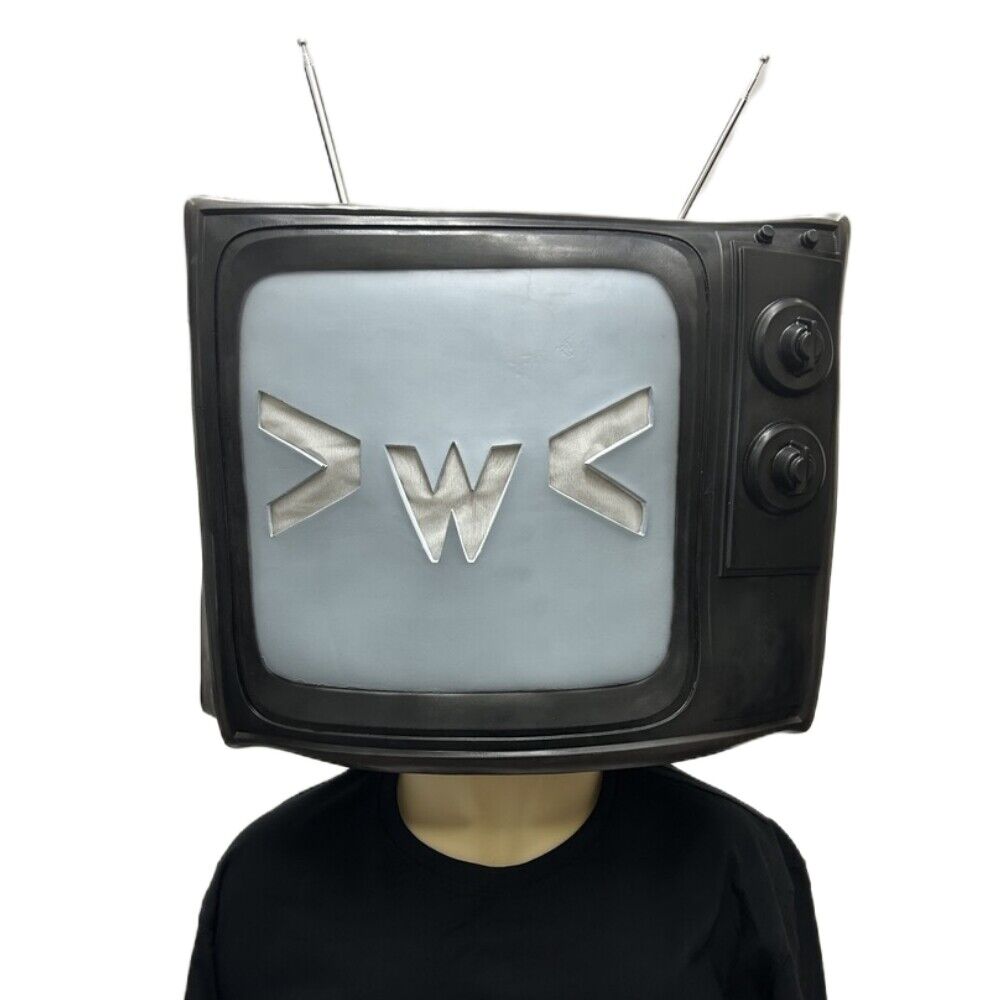 【New Arrival】Xcoser Skibidi Toilet TV Woman Cosplay Mask