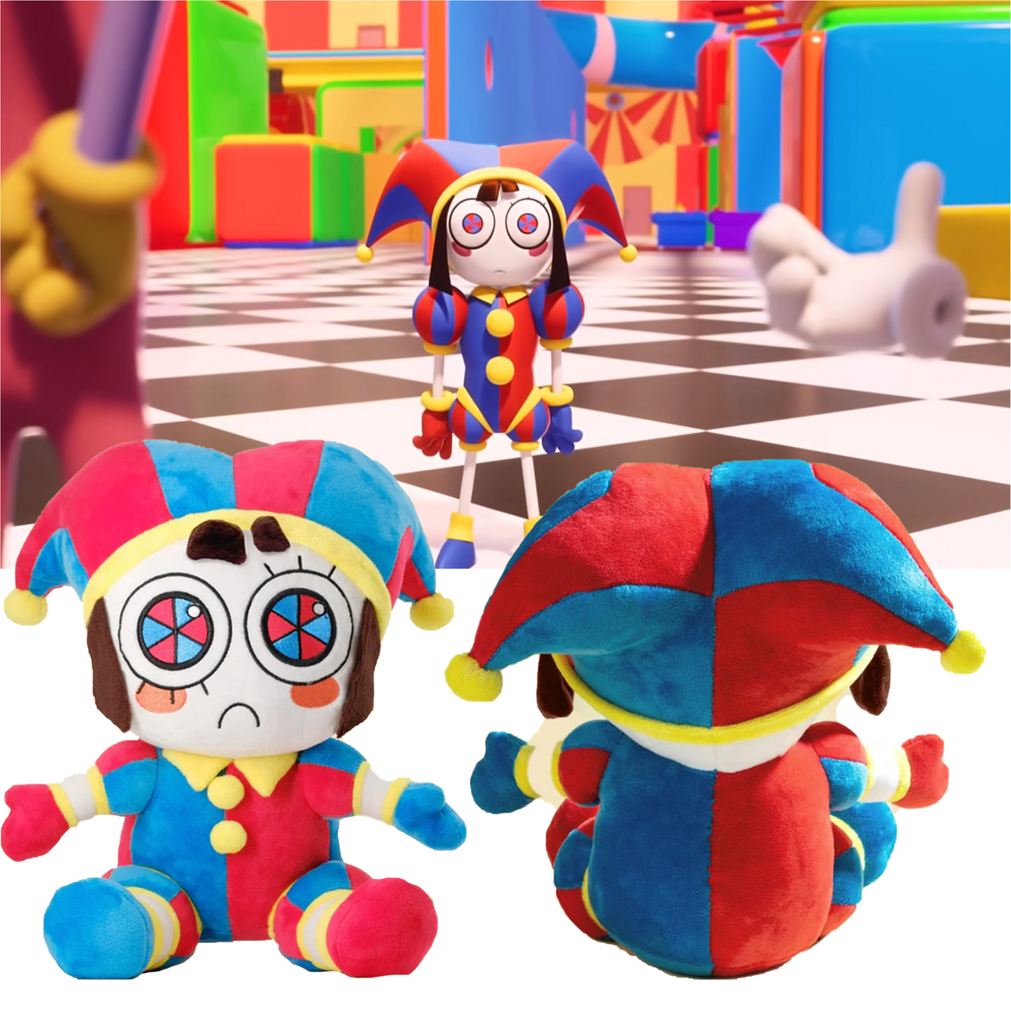 【New Arrival】Xcoser The Amazing Digital Circus Plush Doll Toys
