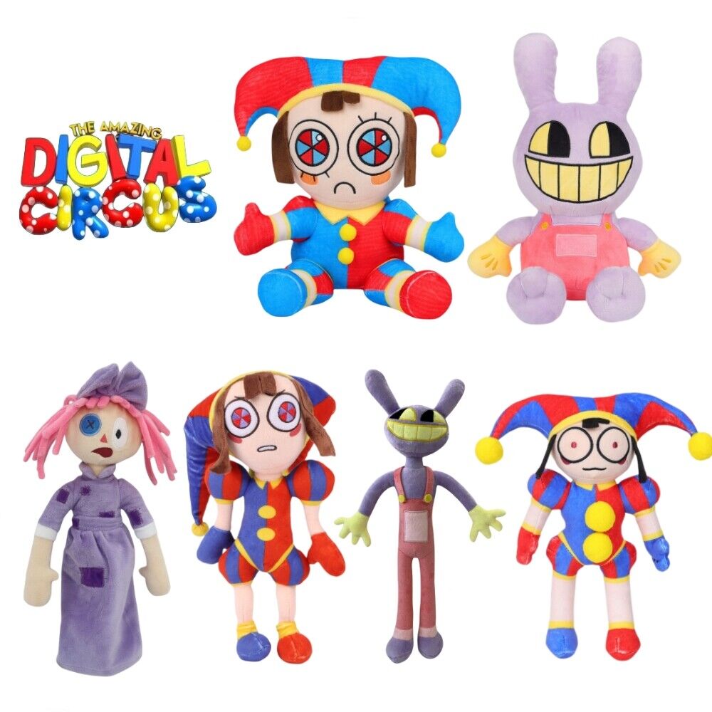 【New Arrival】Xcoser The Amazing Digital Circus Plush Doll Toys