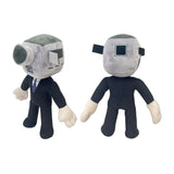 【New Arrival】X-costumes Skibidi Toilet Plush Doll Toiletman Cameraman Speakerman Funny Stuffed Doll Toys Indoor Decoration