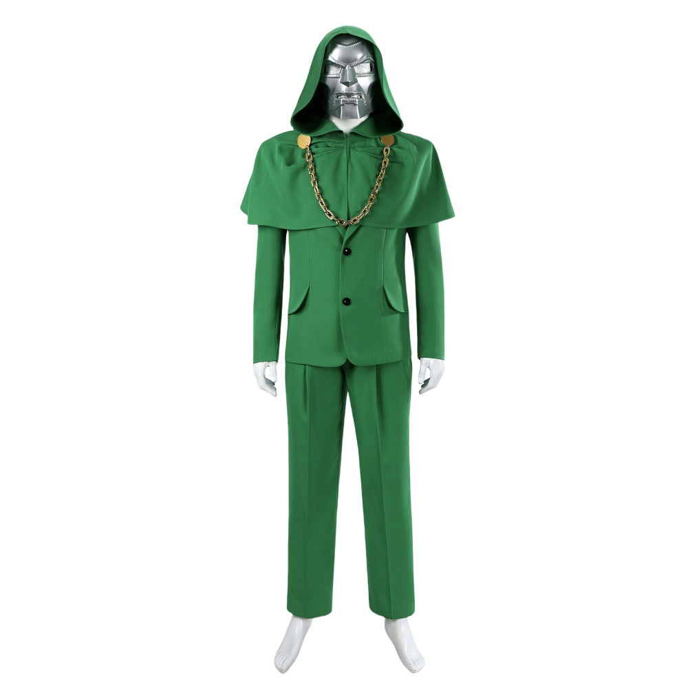 【New Arrival】Xcoser Mens Doctor Doom Robert Downey Jr Cosplay Costume With Mask