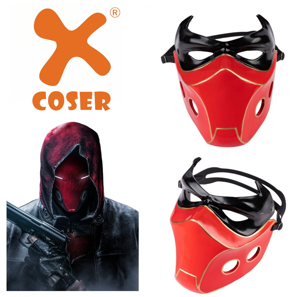 【Special deal】Xcoser Titan 3 Jason Todd Red Hood Mask Resin