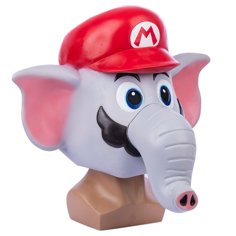 【Special deal】Xcoser Super Mario Bros Elephant Mask Latex