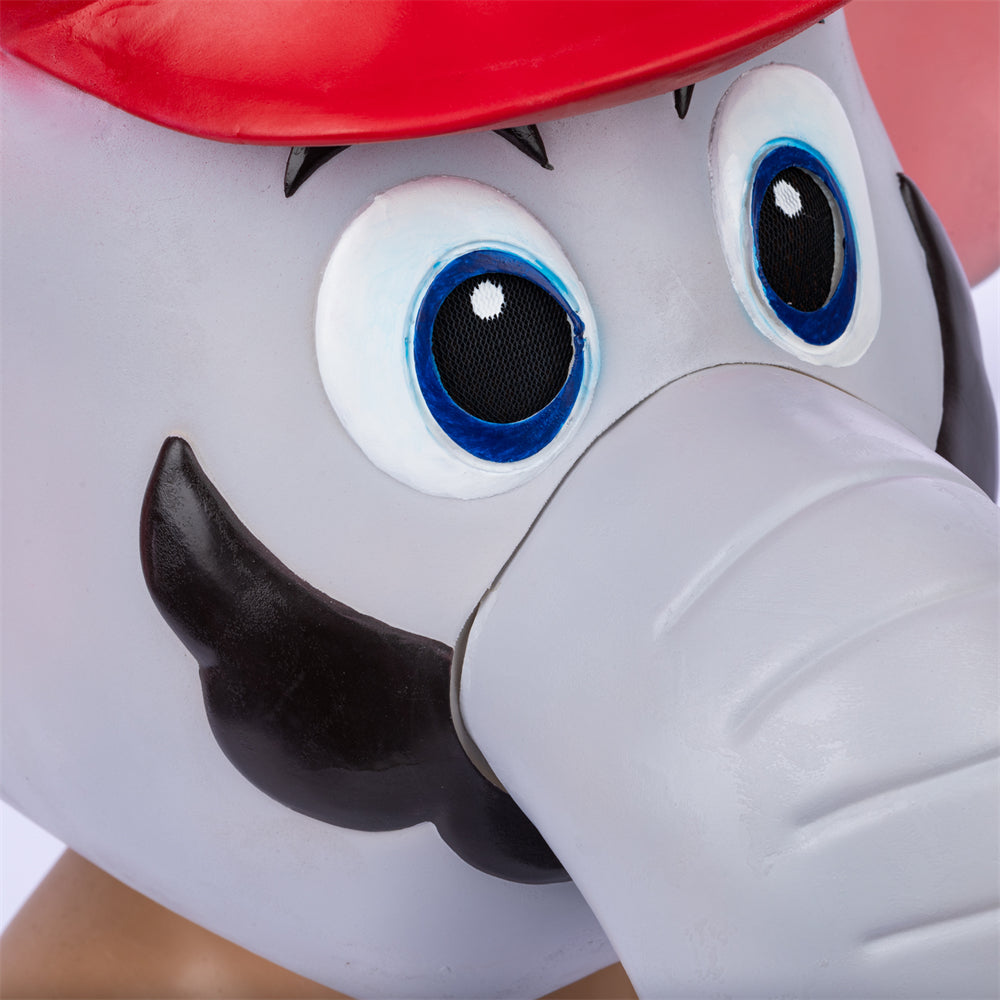 【Special deal】Xcoser Super Mario Bros Elephant Mask Latex