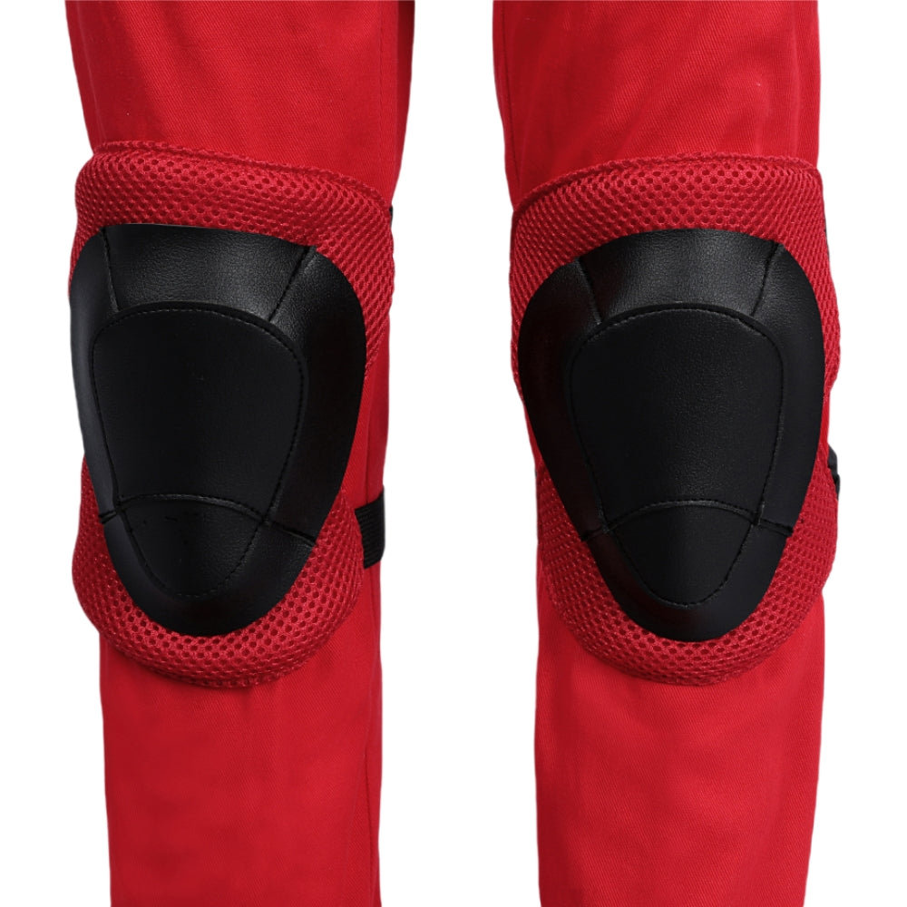 【New Arrival】Xcoser Kids Deadpool 3 Kidpool Mask Bag Belt Gloves Full Set