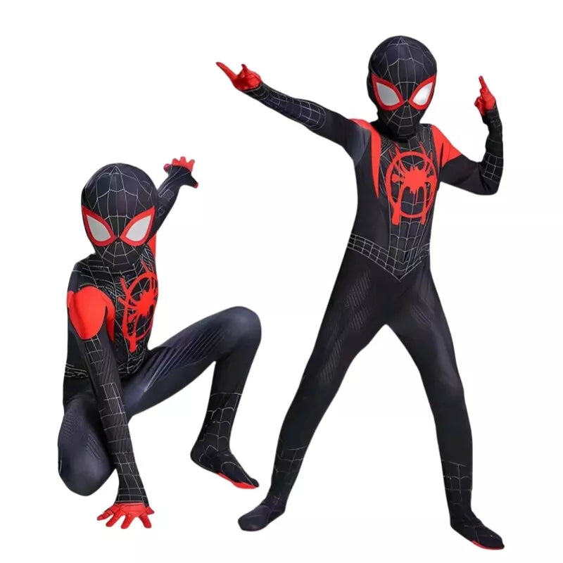 【Second item half price】Xcoser Kids Boys Superhero Spiderman Venom Cosplay Bodysuit