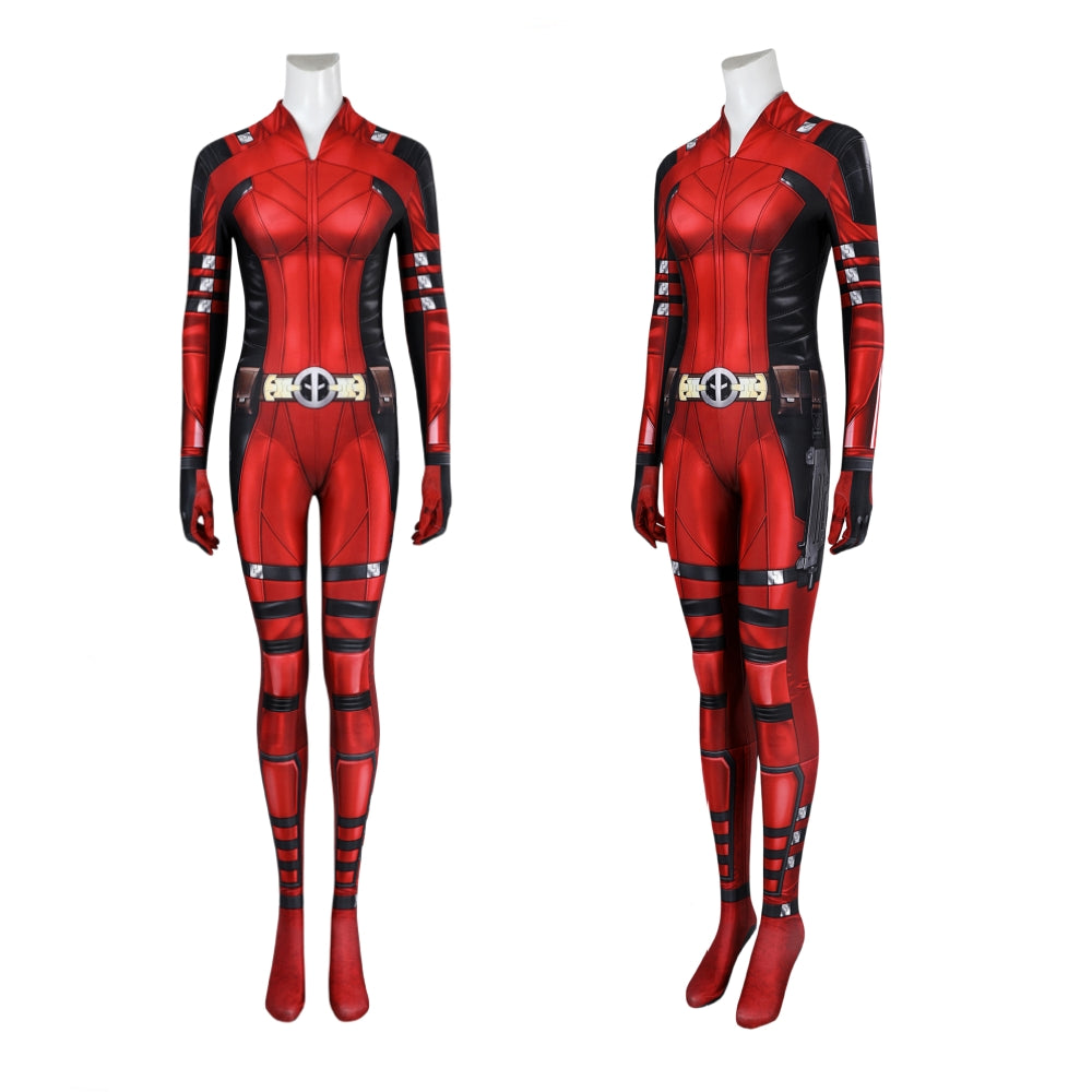 【New Arrival】Xcoser Deadpool3 Lady Deadpool Bodysuit Costume