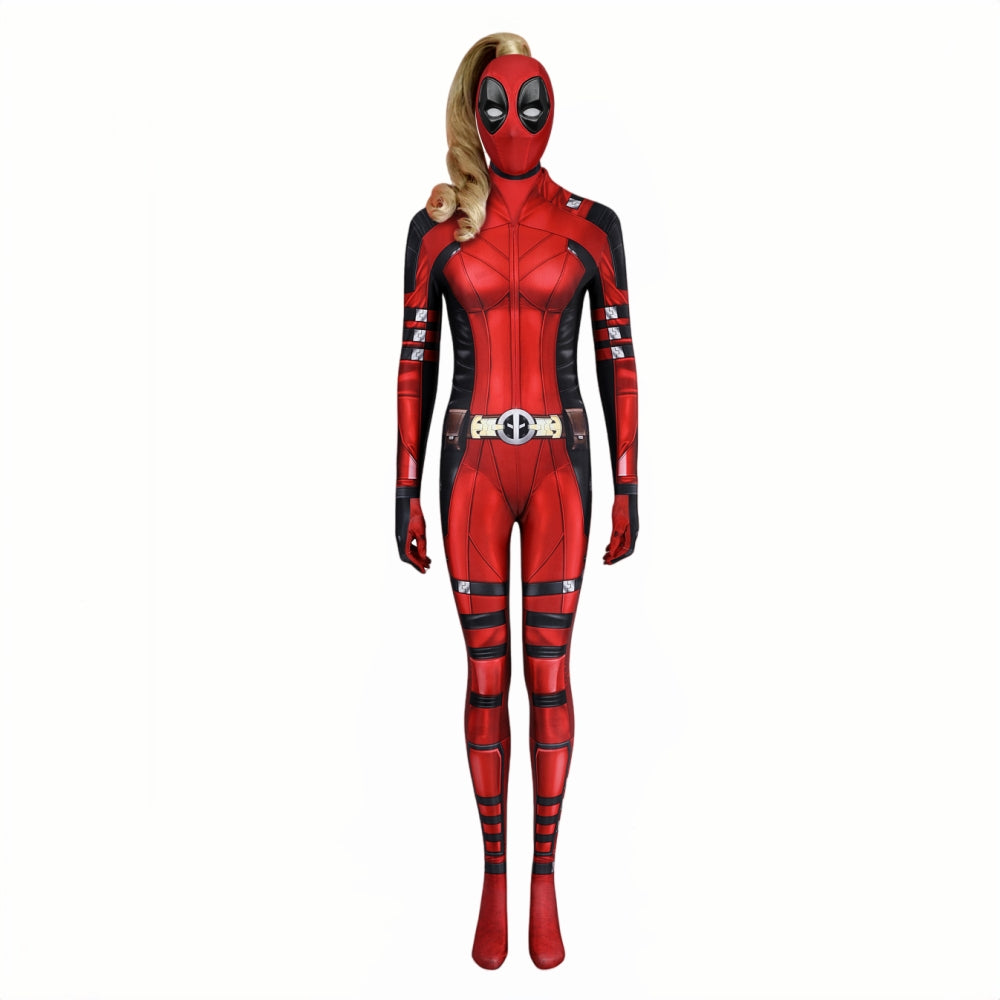 【New Arrival】Xcoser Deadpool3 Lady Deadpool Bodysuit Costume