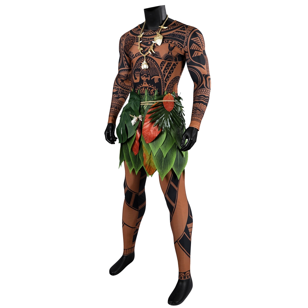 【New Arrival】Xcoser 2024 Moana 2 Maui Cosplay Costume