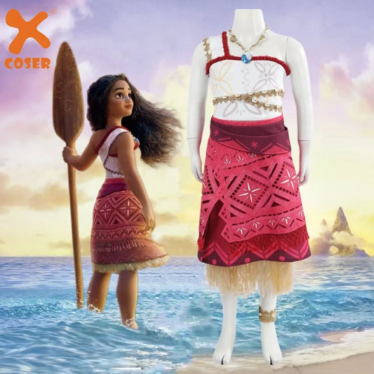 【New Arrival】Xcoser Moana 2 Princess Moana Cosplay Costume