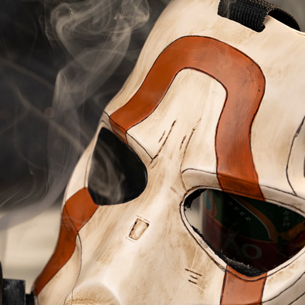 【New Arrival】Xcoser Borderlands Krieg Mask Resin