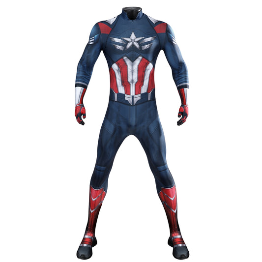 【New Arrival】Xcoser Captain America 4 Falcon Sam Wilson Jumpsuit