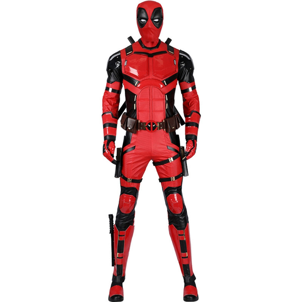 【New Arrival】Xcoser Deadpool3 Wade Wilson Bright Red Costume