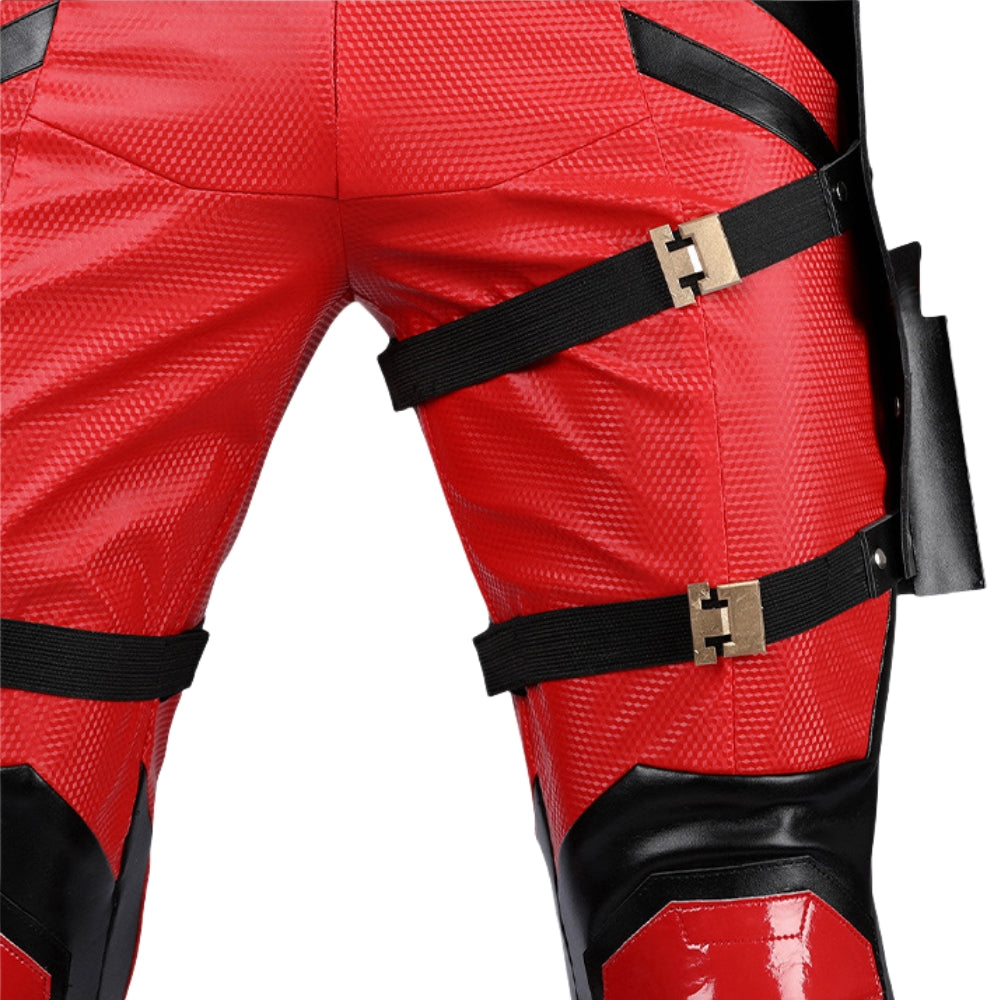 【New Arrival】Xcoser Deadpool3 Wade Wilson Bright Red Costume