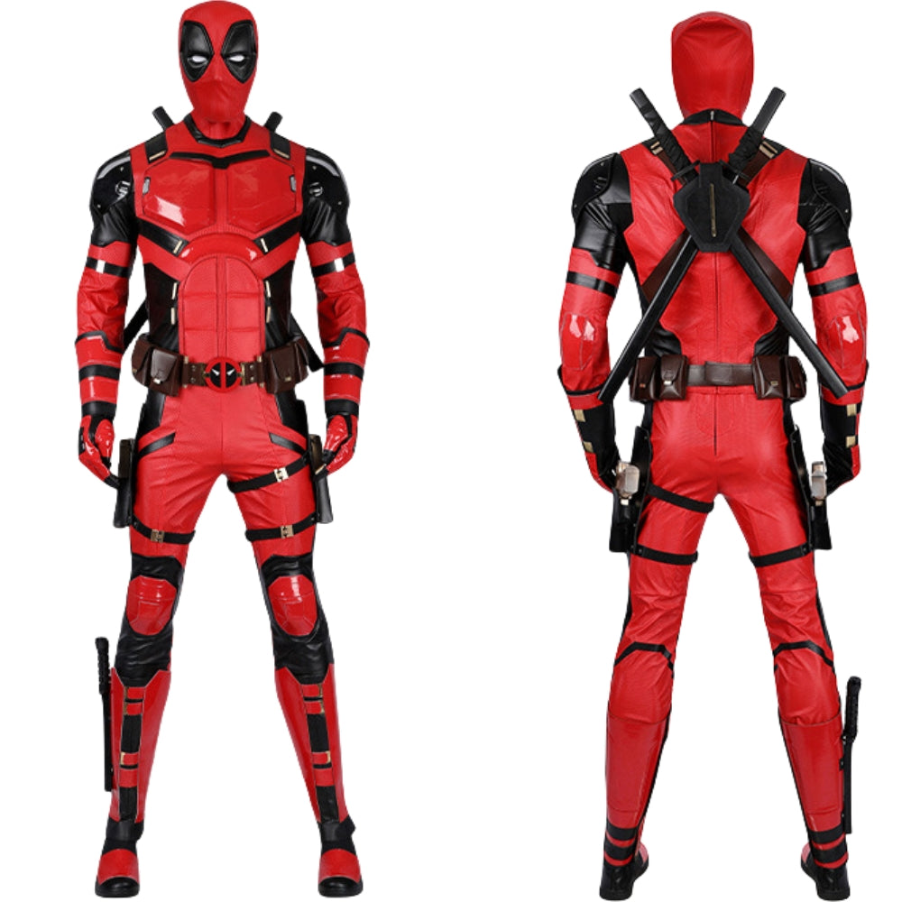 【New Arrival】Xcoser Deadpool3 Wade Wilson Bright Red Costume