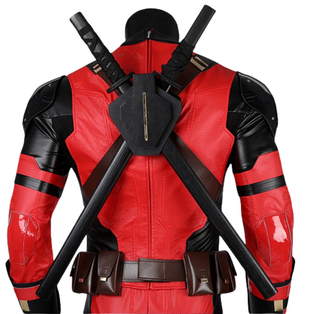 【New Arrival】Xcoser Deadpool3 Wade Wilson Bright Red Costume