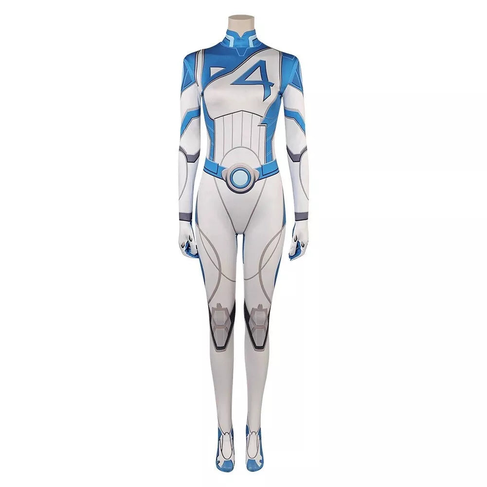 【New Arrival】Xcoser 2024 Game Marvel Rival Mister Fantastic Invisible Woman Bodysuit