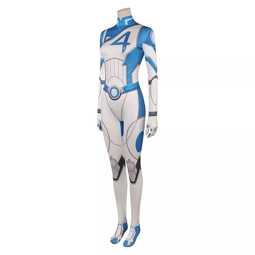 【New Arrival】Xcoser 2024 Game Marvel Rival Mister Fantastic Invisible Woman Bodysuit