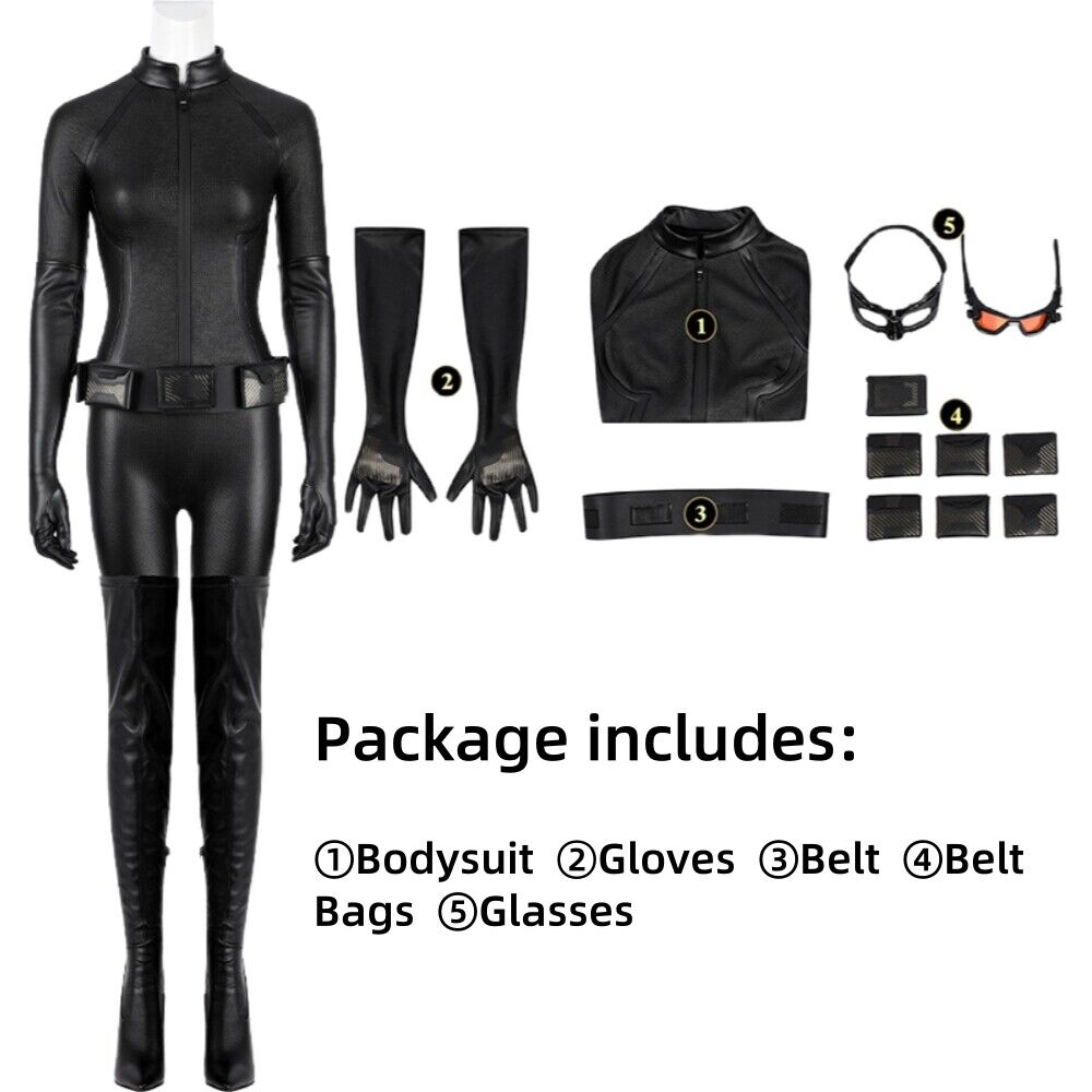 【New Arrival】Xcoser The Dark Knight Rises Catwoman Selina Cosplay Costume